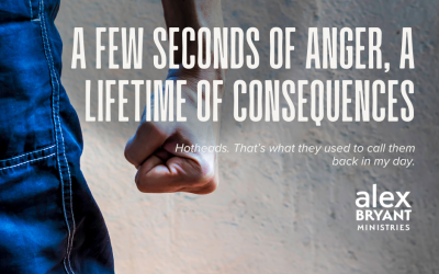 A Few Seconds of Anger, A Lifetime of Consequences