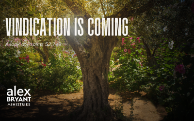 Vindication Is Coming
